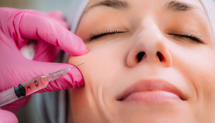 تزریق فیلر گونه